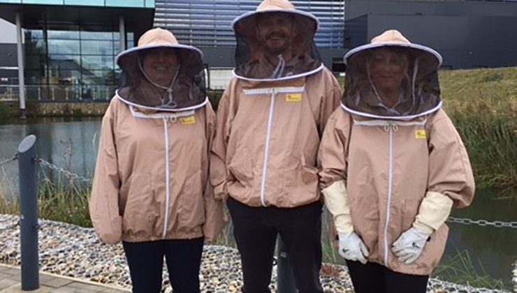 Beekeepers at Suffolk energy-from-waste facility